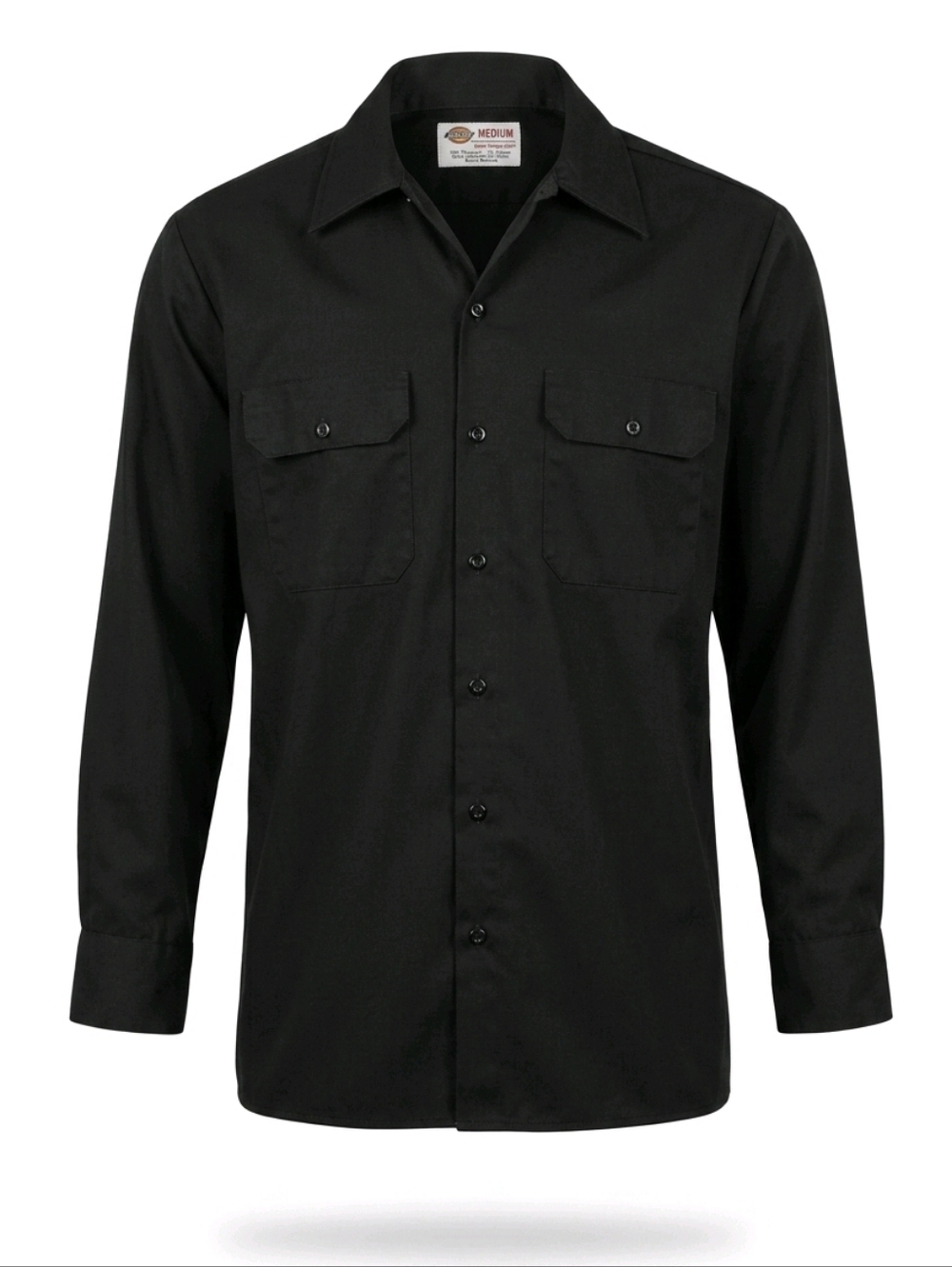 Dickies mens Button Up Shirt